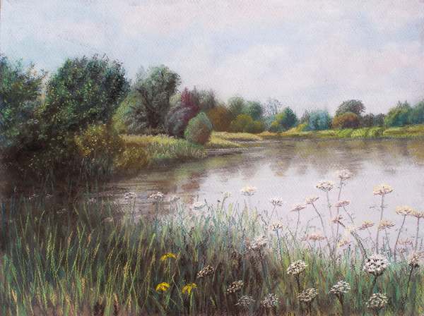 Jubilee River near Maidenhed von Margo Starkey