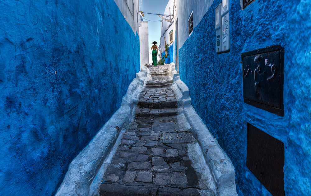 blue alley von Jois Domont ( J.L.G.)