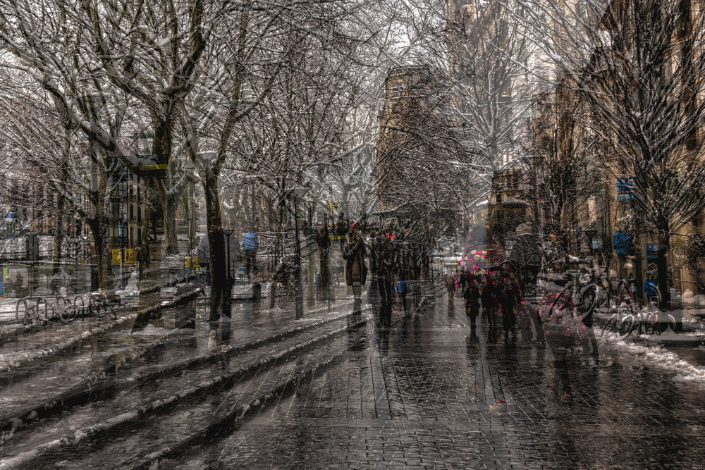 Walk on the Boulevard von Jois Domont ( J.L.G.)