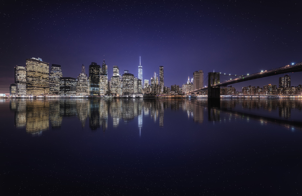 Night over Manhattan von Jorge Ruiz Dueso