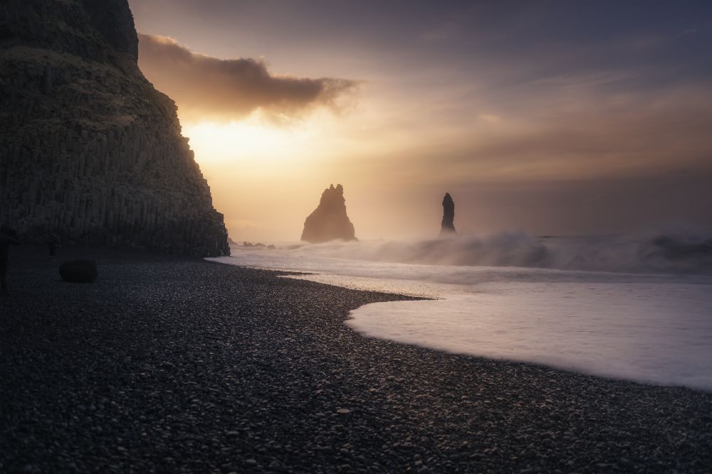 Reynisfjara Sonnenaufgang von Jorge Ruiz Dueso