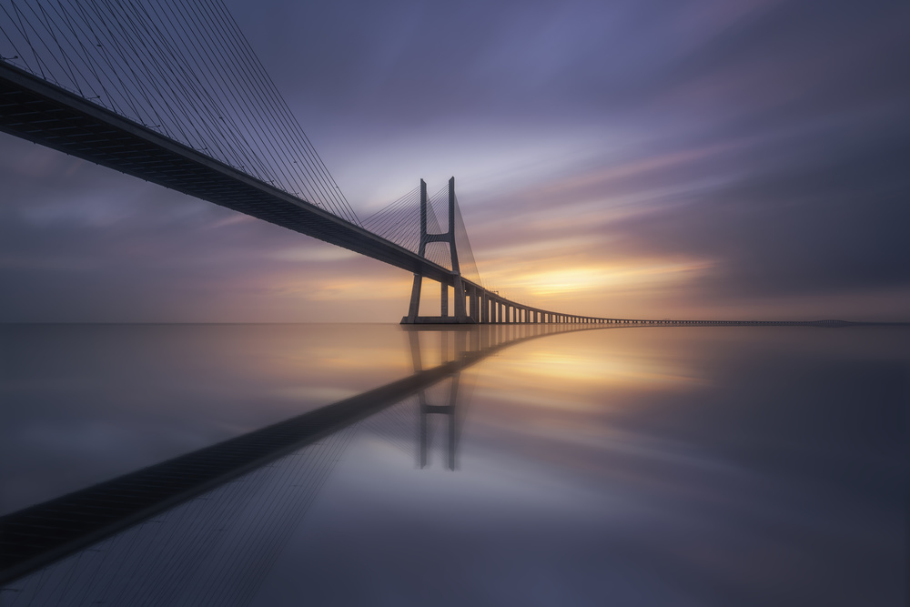 Sunrise bridge von Jorge Ruiz Dueso