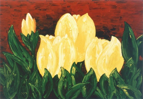 Gelbe Tulpen von Josch