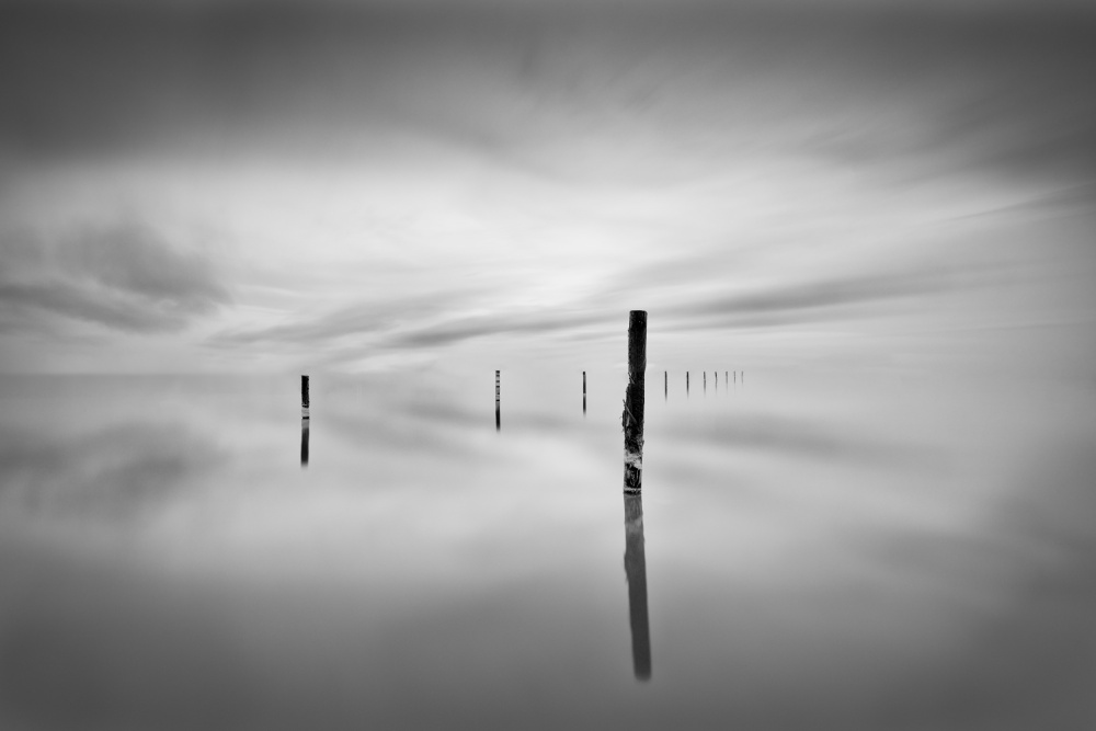 calm in the salt flats von Jose Antonio Triviño Sanchez