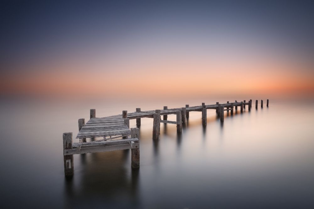 Alter Pier II von Jose Beut