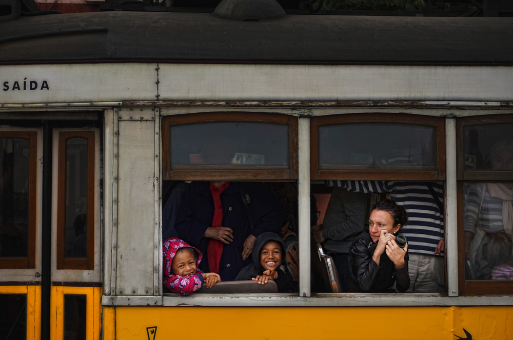 The tram number 28 von Jose C. Lobato