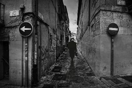 Walking along the old Zamora