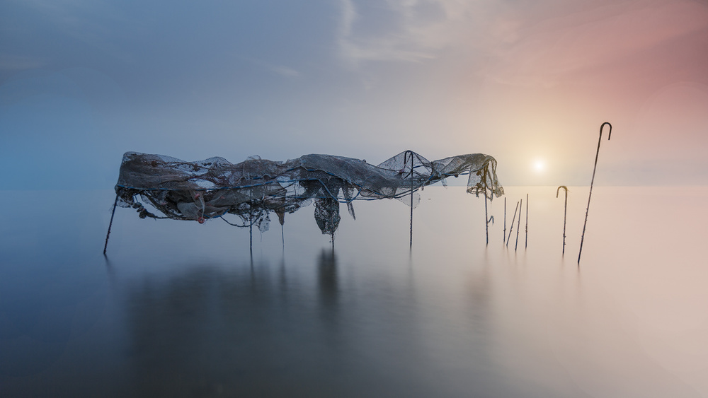 Fishing net II von Jose Javier Duro Jimenez