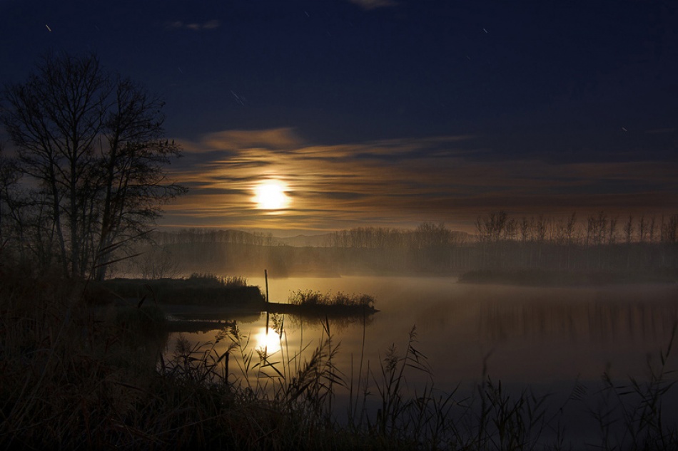 Puesta de luna von Jose Manuel Garcia