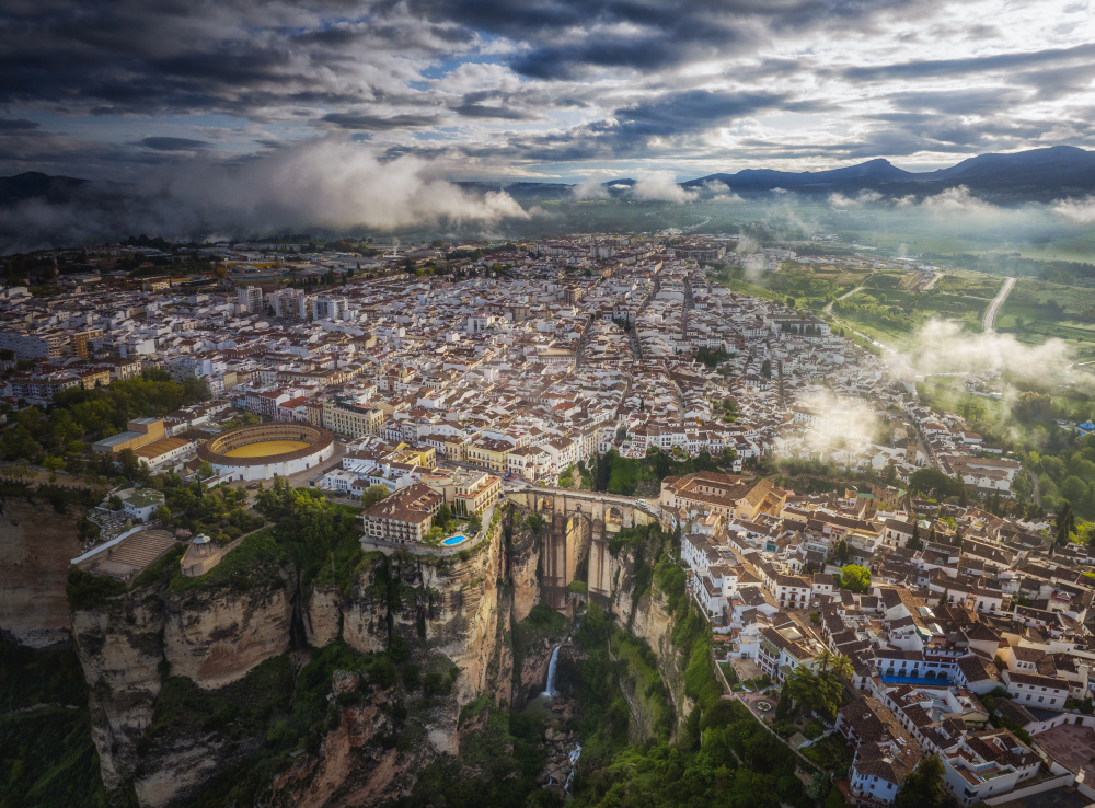 Ronda extreme view von Jose Manuel Martin