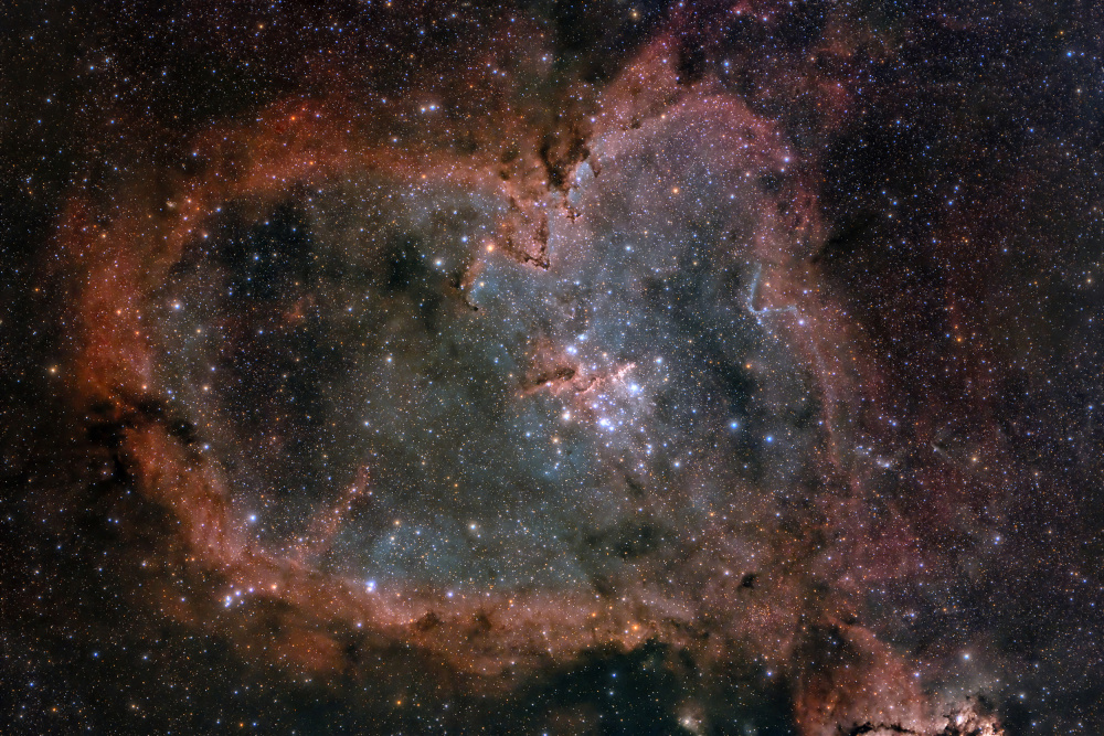 Heart Nebula von Jose Maria D. Barba