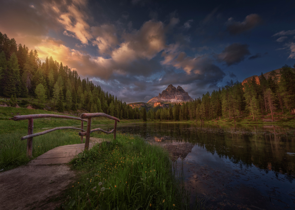 Antorno Lake von Jose Parejo