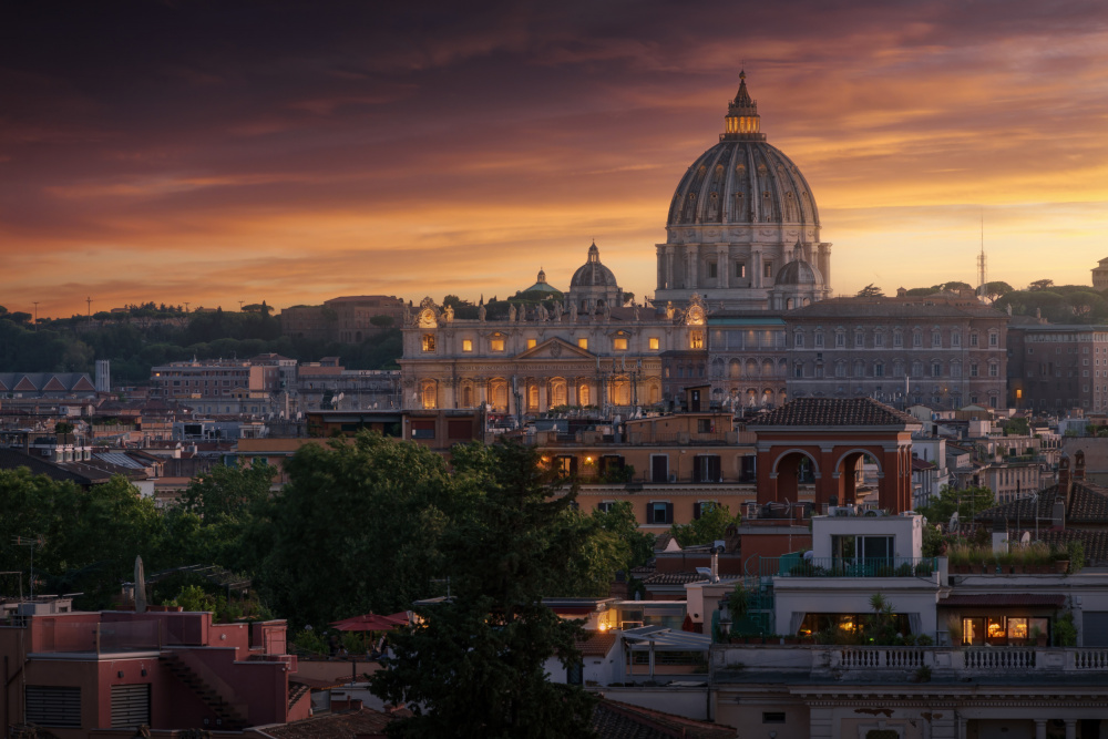 Vatican Sunset von Jose Parejo