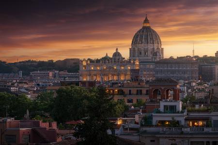 Vatican Sunset