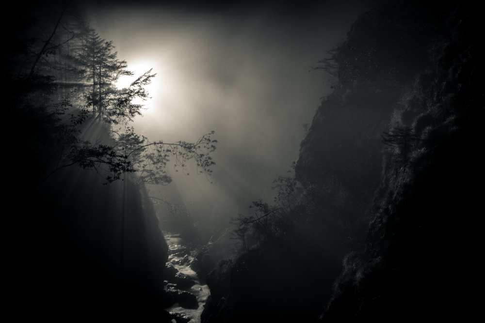 light in the canyon von Josef Sieberer