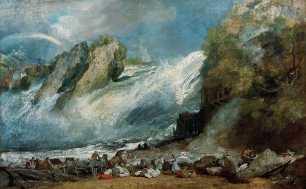 Rheinfall bei Schaffhausen von William Turner