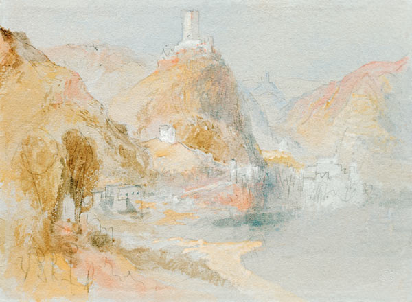 Cochem aus südl. Richtung von William Turner