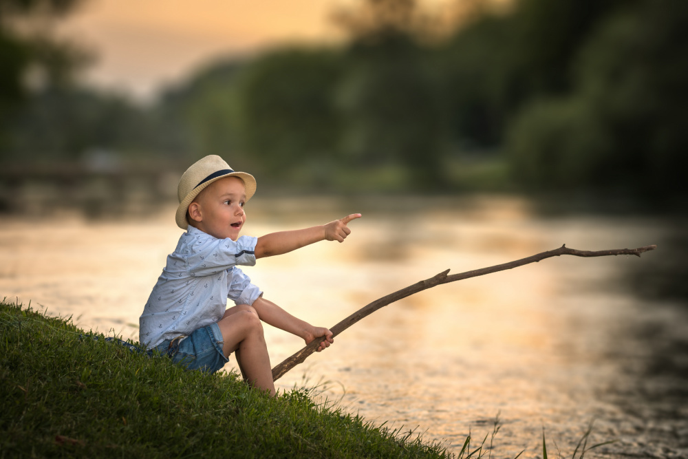 Little fisherman von Joško Šimic