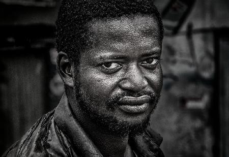 Ethiopian man.