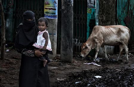 In the streets of Bangladesh