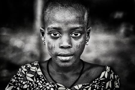 At a market in Benin