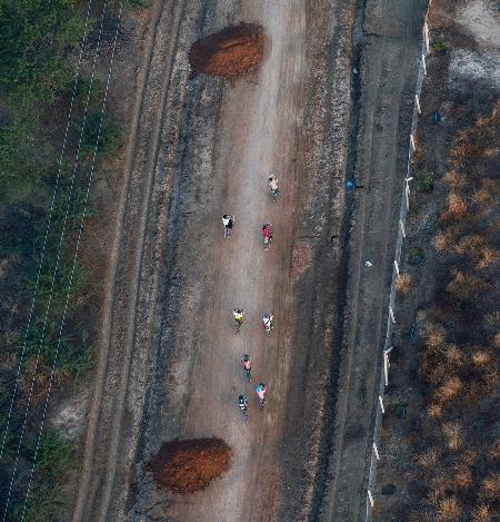 Taken from a balloon-V (Bagan-Myanmar)