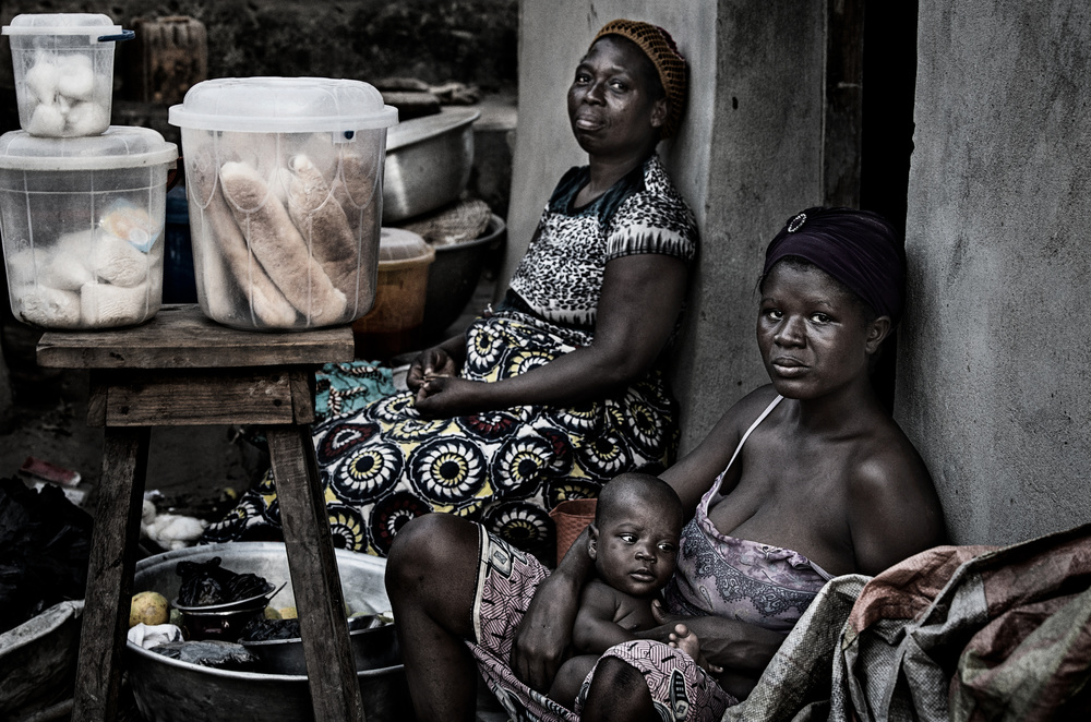 Having a rest - Benin von Joxe Inazio Kuesta Garmendia