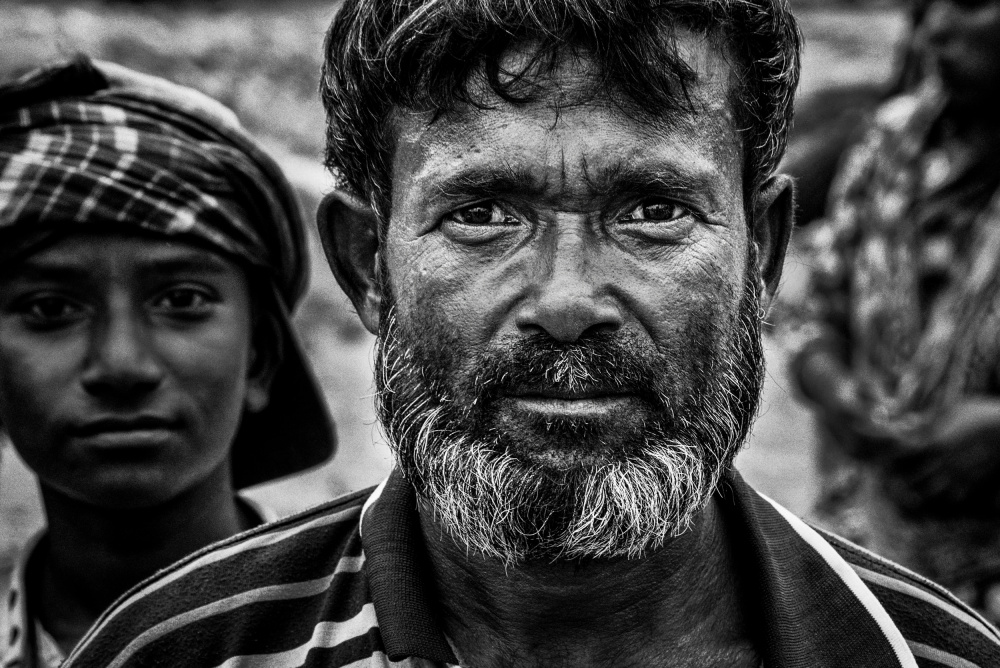 Construction worker in the streets of Bangladesh von Joxe Inazio Kuesta Garmendia