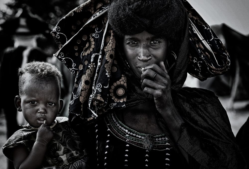 At the gerewol festival - Niger von Joxe Inazio Kuesta Garmendia