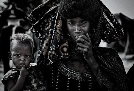 At the gerewol festival - Niger