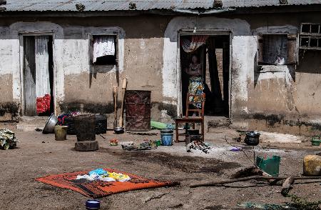 The house near the market-Benin