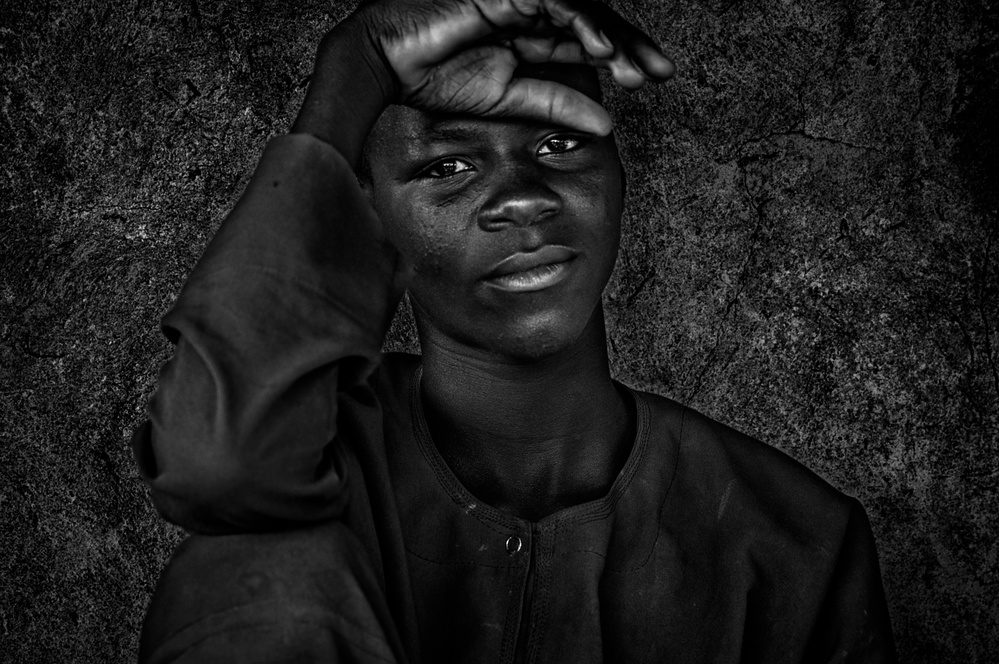 A boy from Benin von Joxe Inazio Kuesta Garmendia