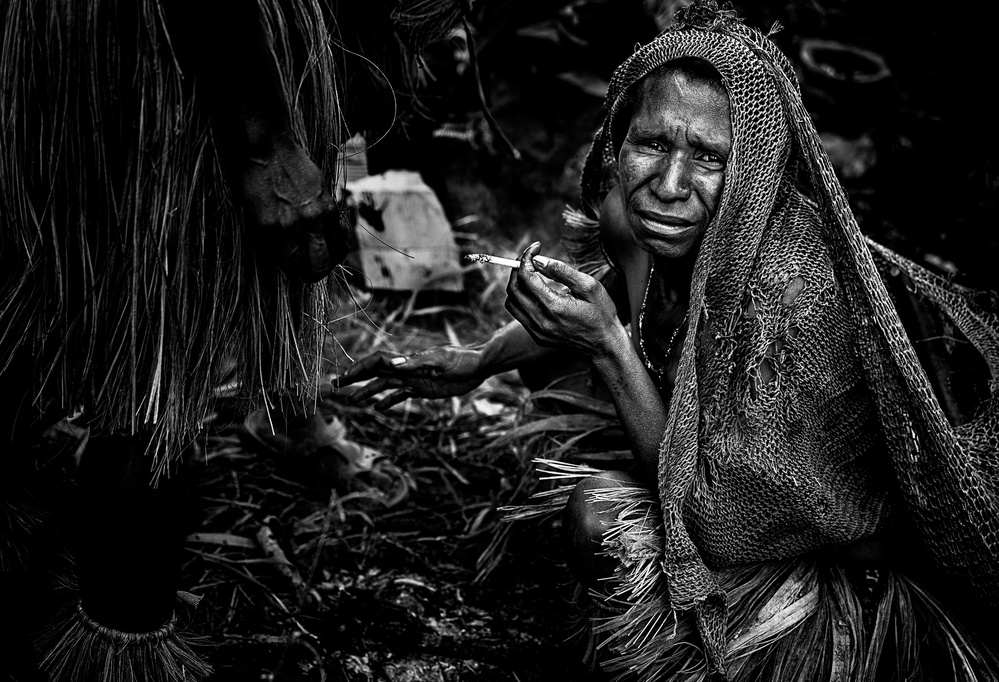 Woman from Papua New Guinea von Joxe Inazio Kuesta Garmendia