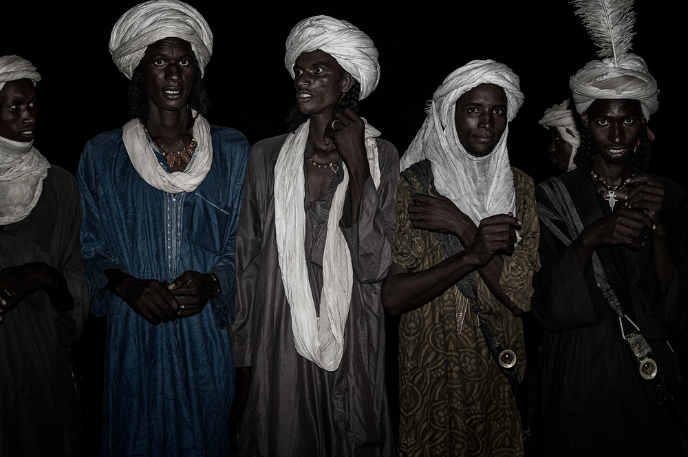 Gerewol festival by night-I - Niger von Joxe Inazio Kuesta Garmendia