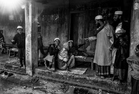 In a madrasa- Bangladesh