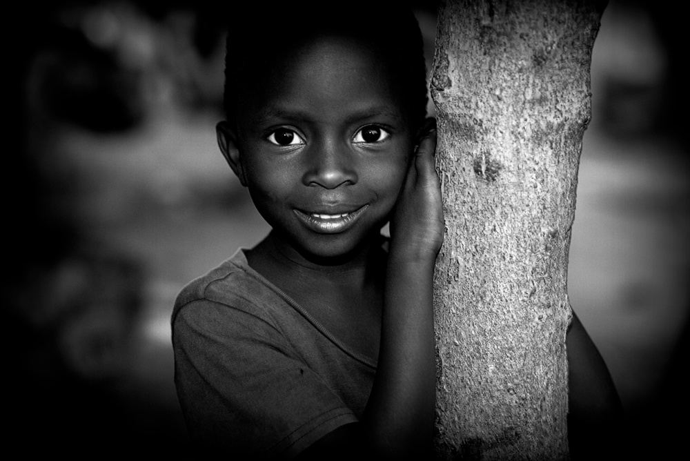 Boy from Benin von Joxe Inazio Kuesta Garmendia