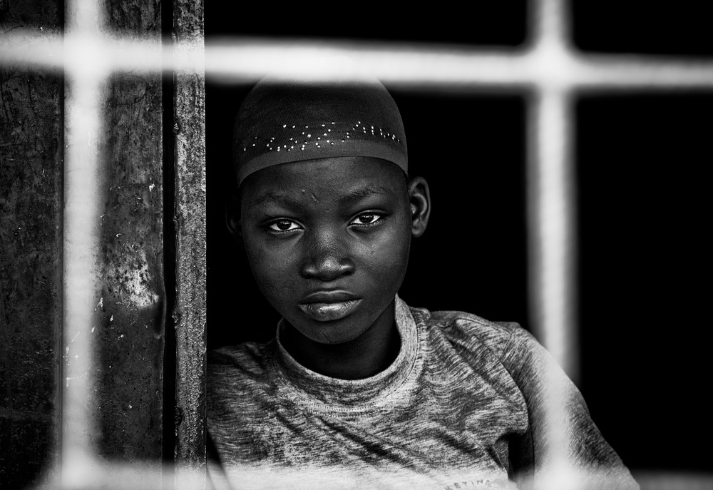 Boy from Benin-II von Joxe Inazio Kuesta Garmendia