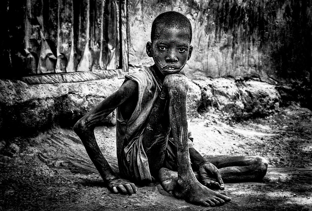 Boy in Benin von Joxe Inazio Kuesta Garmendia