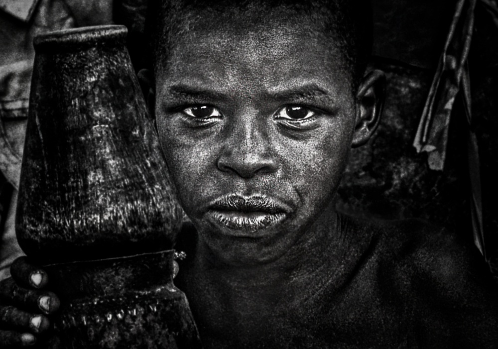 Samburu tribe boy - Kenya von Joxe Inazio Kuesta Garmendia