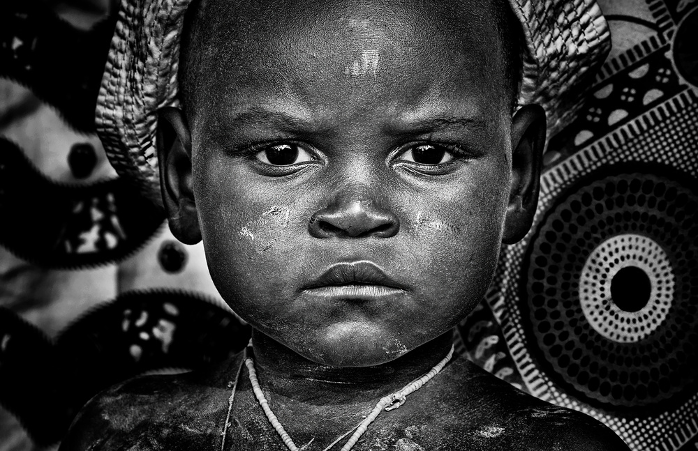 Child from Benin von Joxe Inazio Kuesta Garmendia