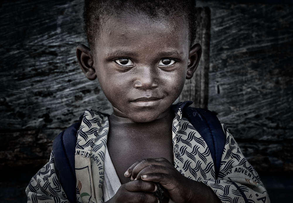 Child from Ghana von Joxe Inazio Kuesta Garmendia