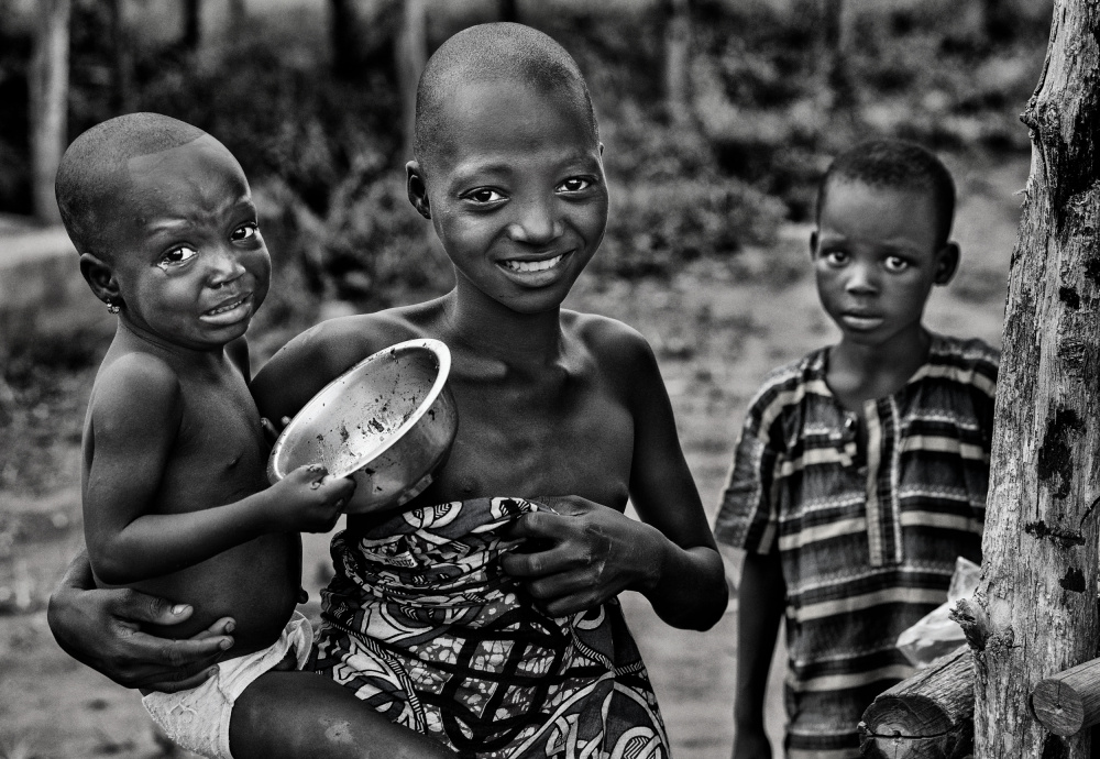 Children from Benin. von Joxe Inazio Kuesta Garmendia