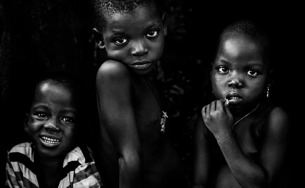 Children from Benin-I von Joxe Inazio Kuesta Garmendia