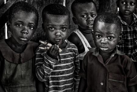 Children at school in Ghana