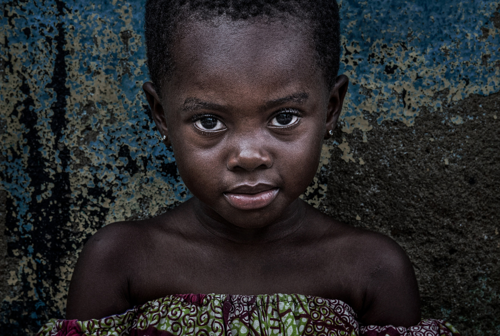 Girl from Ghana. von Joxe Inazio Kuesta Garmendia