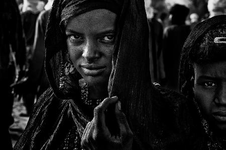 Girls at the gerewol festival-II - Niger