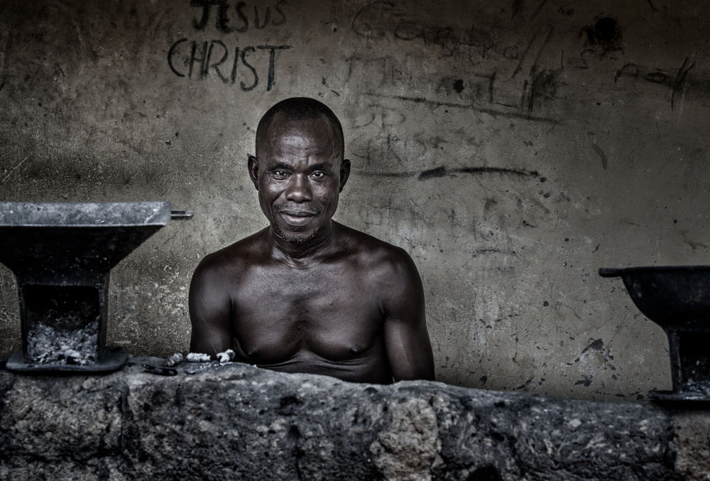 Man from Ghana von Joxe Inazio Kuesta Garmendia