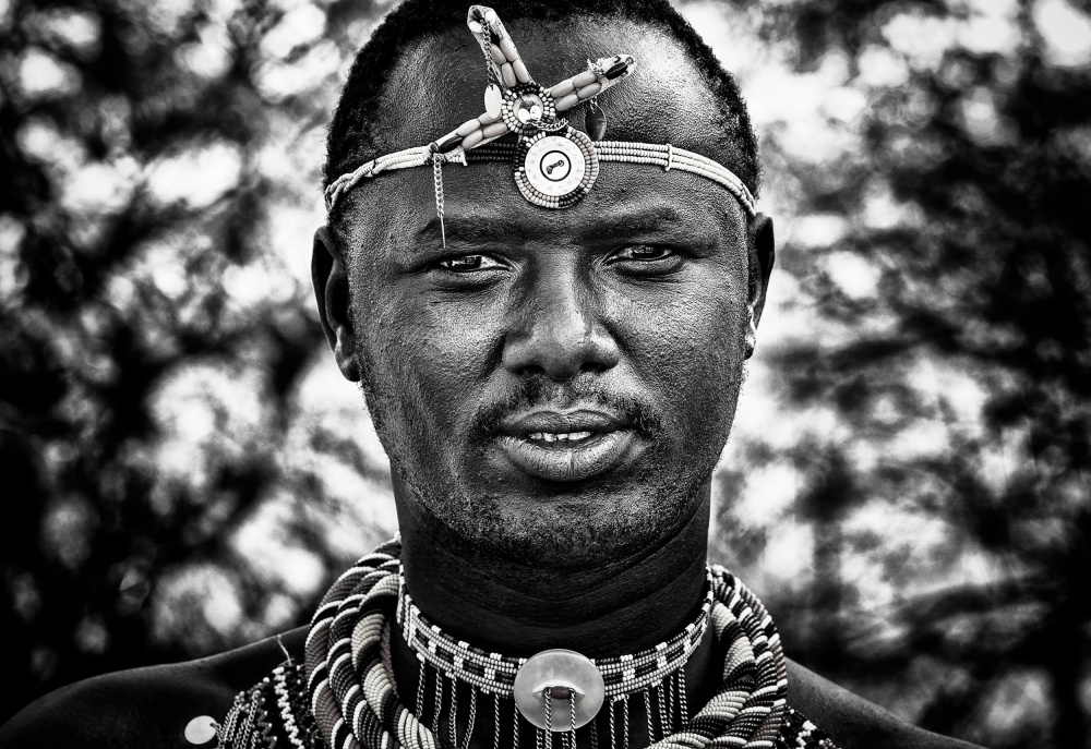 Ilchamus tribe man - Kenya von Joxe Inazio Kuesta Garmendia