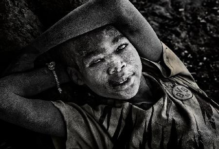 Mundari child.