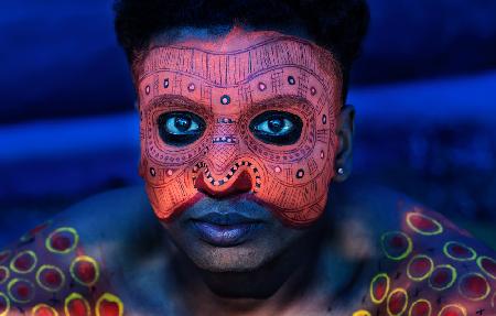 Theyyam Ceremony Performer - Kannur- India